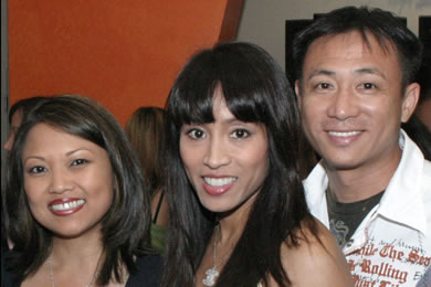 Gladys Quinto,Valerie Joseph and Joseph Miao