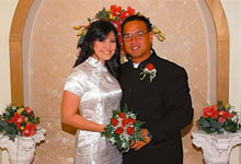 Cheryl Brown from Makakilo and Jason Helm of Kaneohe tied the knot recently in Vegas