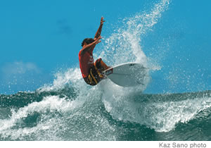 Ha'a Aikau flies high in winning the Surf Into Summer boys division