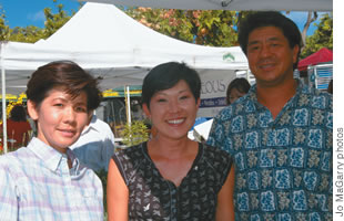 Linda Kato, Dale Uno and Ed Miyashita
