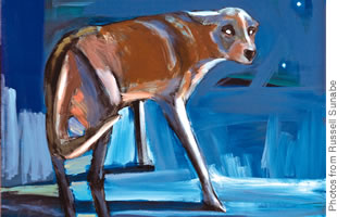 Αποτέλεσμα εικόνας για stray dog painting