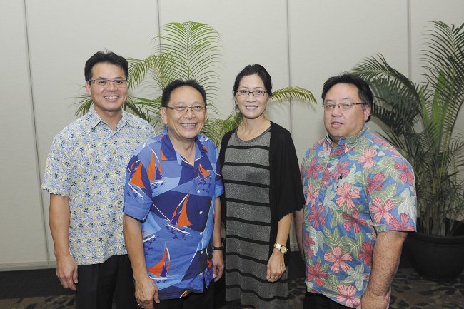 Martin Lau, Victor & Anita Lim, Gary Nakata