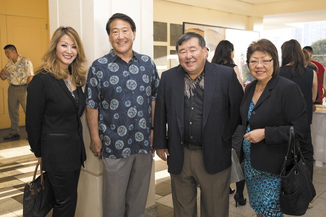 Janet Kuwata, Myles Shibata, C. Mike Kido and Lois Asato.
