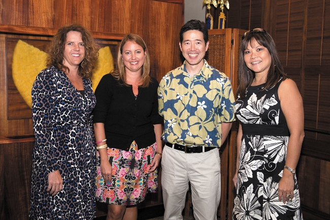 Dee Carroll, Margaret Pettyjohn, Colton Ching and Darcy Endo-Omoto.