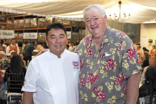 Chef DK Kodama and Dick Grimm