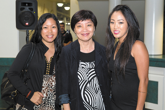 Nerilyn Smith, LiLi Hallett and Sandra Kim.