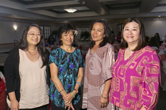 Celeste Imamura, Bonnie Ng-Emmons, Ka'ipo Bailey-Walsh and Suzanne Watanabe Lai
