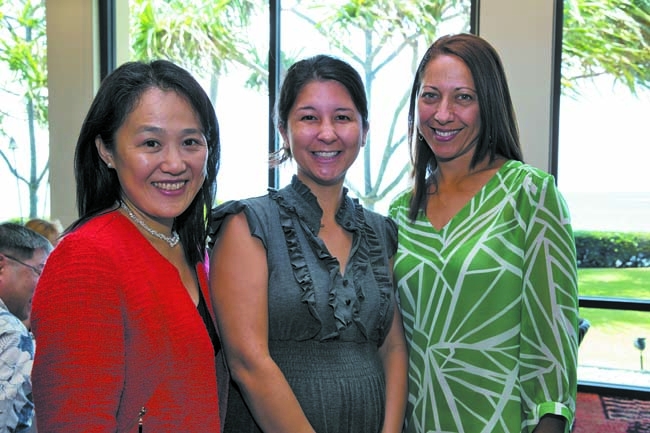Noriko Namiki, Piâilani Kai and Dr. Jill Oliveira Gray