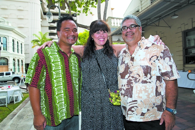 Charles Timtim, Donna Blanchard and Wil (note: one L only -RB) Kahele.