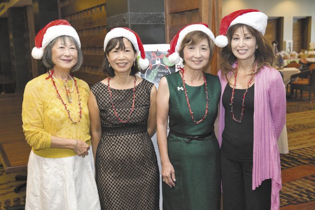 Patty Matsuo, Delna Shinohara, Cathy Iwai and Ali Uemura.