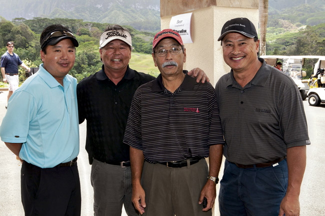 Jeff Higashi, Henry Katsuda, Craig Okamoto and Bob Fujioka