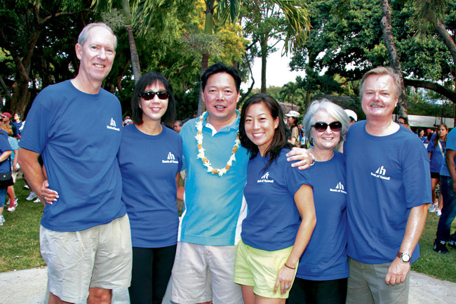 Kent and Sharon Lucien, Peter and Michelle Ho, and Mary Anne Burak and Mark Burak