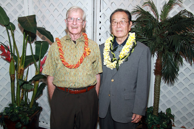 Dr. Tom Leland and Rev. Yoshiaki Fujitani
