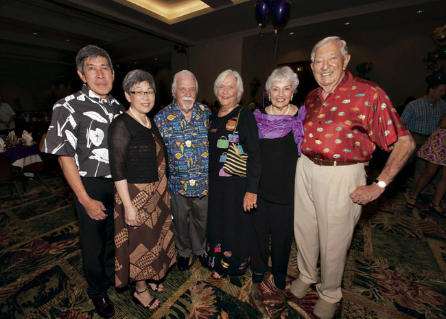 Nathan Yuen, Dale Han, Jip and Jo Pruden, and Alice and Jerry Tucker