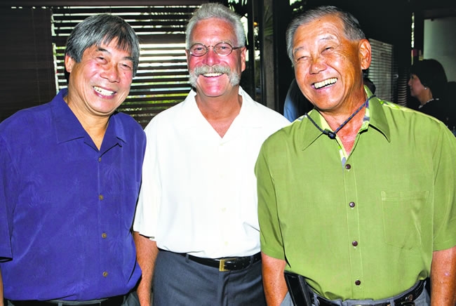 Daryl Tung, Rudy Park III and Francis Aoki