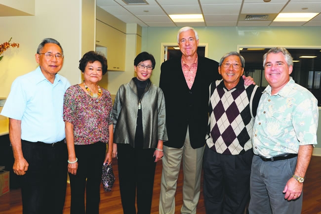 Reuben and Vera Wong, Ko Miyataki, Michael W. Perry, Lloyd Sueda and Timothy Roe