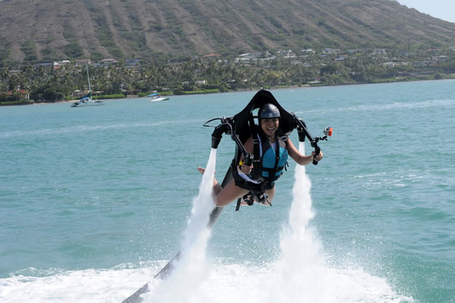 Honolulu Jetlev Flight & Ocean Jet Pack Experience at Maunalua Bay