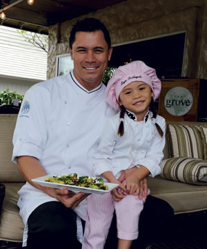 Chef Fred and Maya Rose