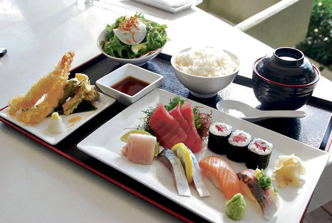 Lunch Is A Terrace Treat At Morimoto