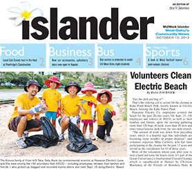 Volunteers Clean Electric Beach