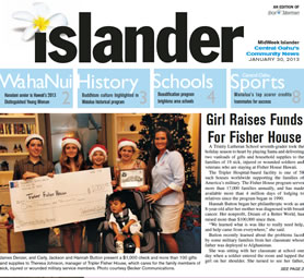 Girl Raises Funds For Fisher House