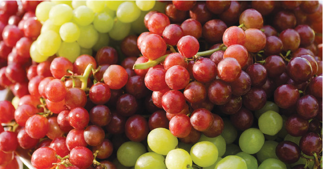 Either red or green grapes work in the accompanying recipe | Thinkstock photo