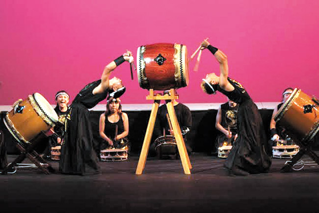 This year's Taiko Festival takes place at 4 p.m. Saturday at Leeward Community College. Photo from Pacific Buddhist Academy. 