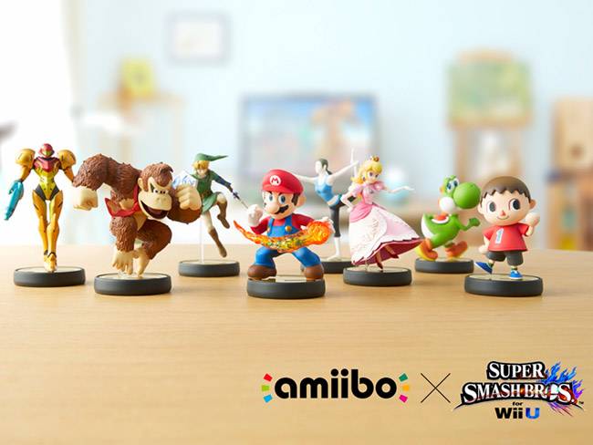 amiibo is Nintendo's toys-to-life initiative; the toys interact in different ways with Wii U games | Photo courtesy Nintendo of America