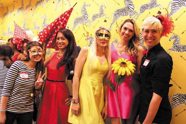 Kate Spade New York in the Royal Hawaiian Center hosted its first ever Industry Night and Summer Social event June 25. Pictured are Melissa Lee, Nikki Kissinger, Nicole Silberfeld, Ashley Casper and Lowyn Yamauchi.