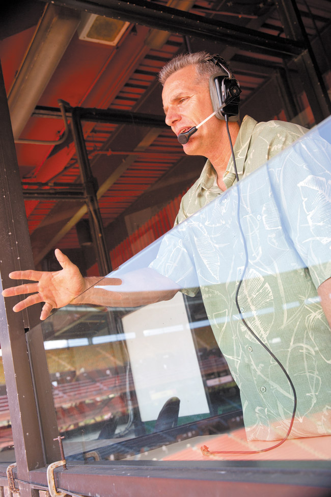 Rich Miano promises to be fair and honest on OC-16 broadcasts this season. RACHEL BREIT PHOTO