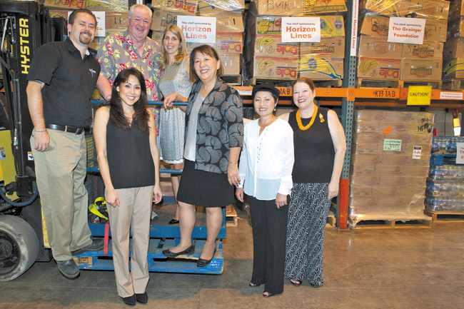 Filling Foodbank Racks