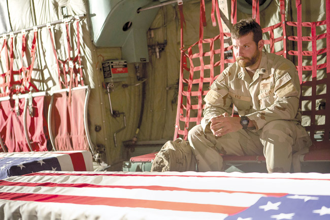 In this image released by Warner Bros. Pictures, Bradley Cooper appears in a scene from ‘American Sniper' KEITH BERNSTEIN / AP / WARNER BROS. PICTURES PHOTO 