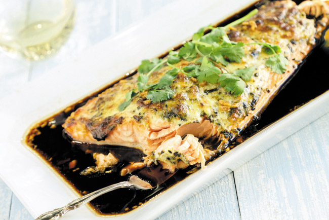 Succulent Salmon Sings With Flavor