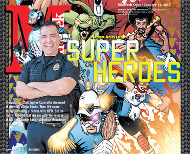 A Cop And His Super Heroes