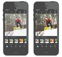 Adobe Photoshop Express brings Photoshop to your smartphone or tablet. PHOTO COURTESY ADOBE