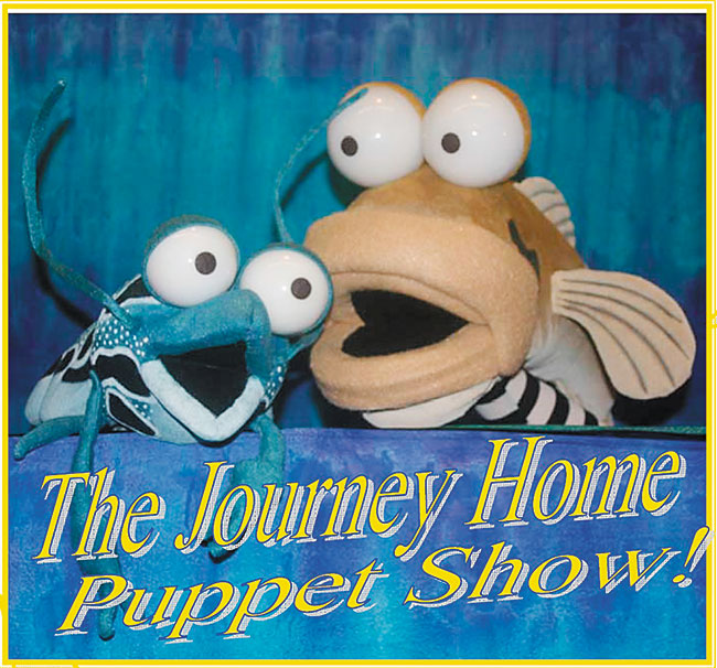 Join ninja opae shrimp Holokai and o‘opu fish Apoha as they teach keiki about water pollution and how to be everyday water heroes in the memorable puppet show ‘The Journey Home' May 28 at Waipahu Public Library.