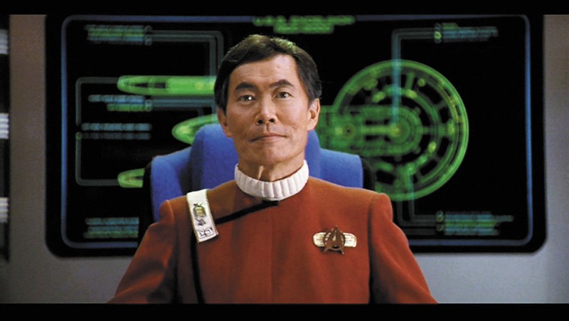 George Takei as Captain Sulu PHOTO COURTESY OF GEORGE TAKEI