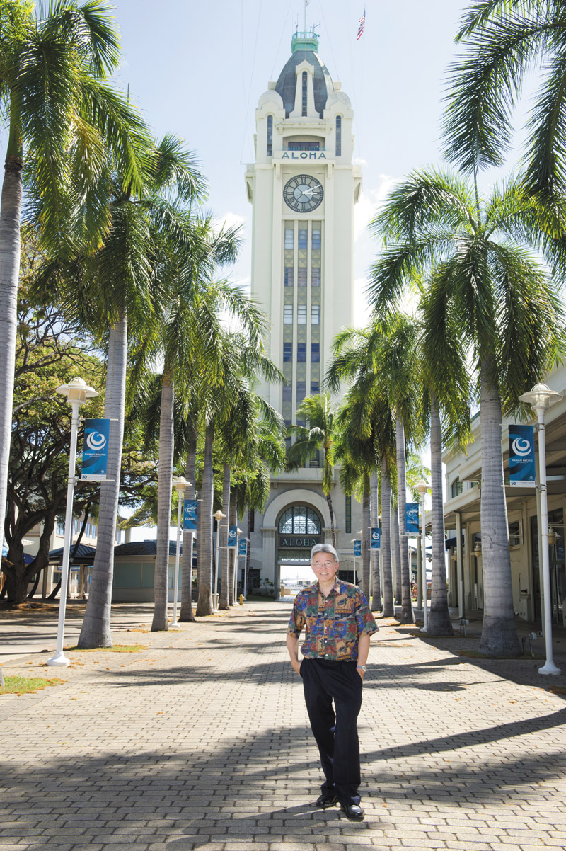 Hawaii Pacific University's new president John Gotanda is a Hoku-nominated songwriter, a former donut baker, and an attorney turned academician. After 30 years away, he returns home to helm the downtown university that aims to produce ‘leaders in a global society