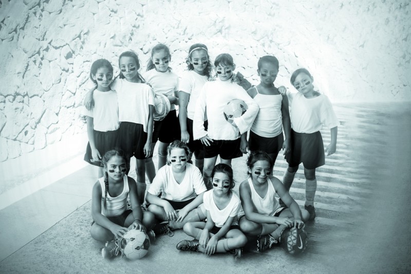 Kaneohe AYSO team (front, from left): Corilee Harbottle, Aiyana Diop, Brooke Van Woerkom and Lilinoe Wilson, (back) Samantha Severino, Taylor Ann ‘Mahina’ Tehada, Tani Souza, Isabella Lee, Amanda Hartenstein, Hayden De Silva and Julia Flores. Photo courtesy Marian with Aloha Photography Studios.