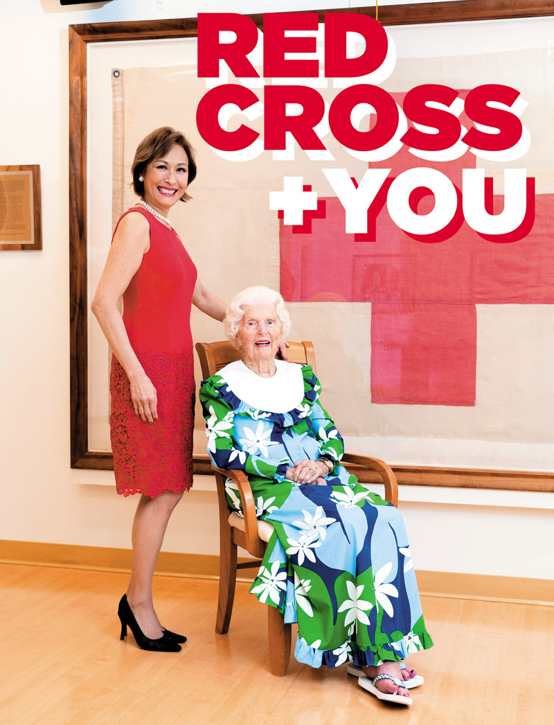 American Red Cross of Hawaii celebrates its centennial this year, and CEO Coralie Chun Matayoshi — and longtime volunteer LaBurta Atherton, who also is ringing in her 100th birthday in 2017 — share how important volunteers are to the organization 