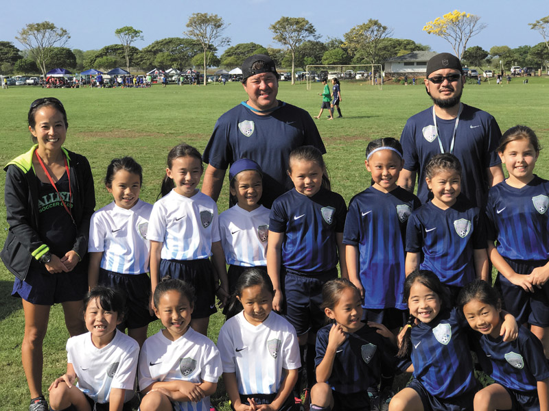 The 2009 Ballistic Burst and Blast teams of Ballistic Soccer Hawaii